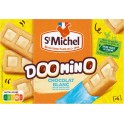 ST MICHEL Gâteaux Doomino Chocolat Blanc Sans Huile De Palme 6 gâteaux de 180g