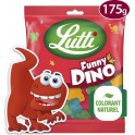 LUTTI Bonbons funny dino aux fruits 180g