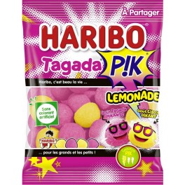 HARIBO Bonbons Tagada Pik Lemonade 180g