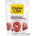 NC Perles Roses Au Chocolat Ruby Crispearls Coeur Biscuit Croustillant Mona Lisa 800g