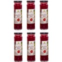 NC Lot 6x Coulis De Framboises & Mûres Mont Du Lyonnais Terr'étic Fruit Du Travail Paysan Bocal 156ml les 6 bocaux