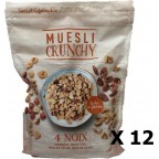 NC Lot 12x Muesli Croustillant 4 Noix Paquet 450g les 12 unités de 0.45Kg