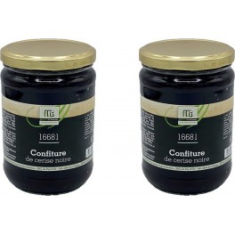 NC Confiture Cerise Noire Piment D'espelette Maison Des Gourmets les 2 unités de 0.65Kg