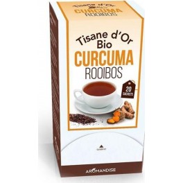 NC Tisane D'or Biologique Au Curcuma Et Rooibos 20 Sachets