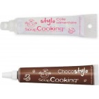 NC Colle Alimentaire En Tube + Stylo Chocolat