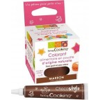 NC Colorant Alimentaire Naturel En Poudre Marron + Stylo Chocolat