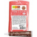 NC Pâte À Sucre Corail 250 G + Stylo Chocolat