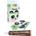 NC Kit Déco Azyme Panda + Stylo Chocolat