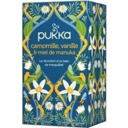 NC Infusion Camomille Vanille Miel De Manuka (20 Infusettes) Pukka