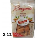 NC Lot 12x Rosegones Aux Amandes Monte Turia Paquet 140g les 12 unités de 0.14Kg