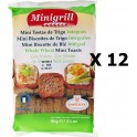 NC Lot 12x Mini Biscottes Au Blé Intégrale Minigrill Sachet 90g les 12 unités de 0.09Kg