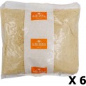 NC Lot 6x Amande Poudre Hâchée Fine Agidra Paquet 400g les 6 unités de 0.4Kg