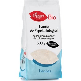 NC El Granero Integral Farine De Blé Entier D'épeautre 500g