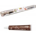 Pâte À Sucre En Rouleau Prête À Dérouler Ø 36 Cm Blanc + 1 Stylo Chocolat