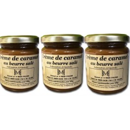 NC 3 Crème De Caramel Au Beurre Salé les 3 bocaux de 240g