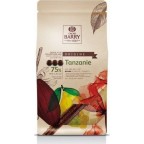 NC Chocolat De Couverture Noir Origine Tanzanie 75% 2.5Kg Cacao Barry 2.5Kg