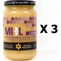 NC Lot 3x Miel De Lavande Drôme Rhône Alpes Le Rucher De Macameli Pot 500g les 3 unités de 0.5Kg