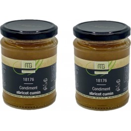 NC Condiment Abricot Cumin Maison Des Gourmets les 2 unités de 0.31Kg