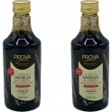 Gourmet Extrait Vanille Bourbon De Madagascar Avec Graines Prova les 2 bouteilles de 0.25L