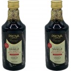 Gourmet Extrait Vanille Bourbon De Madagascar Avec Graines Prova les 2 bouteilles de 0.25L