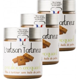 NC Pâte De Spéculoos L'artisan Tartineur les 3 unités de 0.25Kg