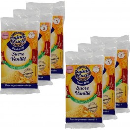 Sainte Lucie Sucre Vanillé 5 Sachets 7,5g les 6 unités de 0.04Kg