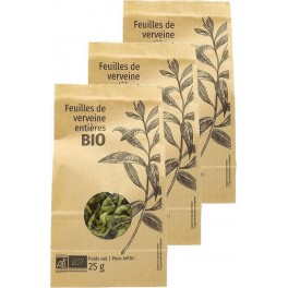 NC Feuilles De Verveine Bio Agidra les 3 unités de 0.02Kg