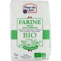 NC Farine T80 Semi-complète Bio 100% Blés Français Fleur Du Jura Paquet 1Kg l'unité de 1.0Kg