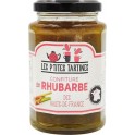 Les P'tites Tartines Confiture Rhubarbe Haut De France 320g