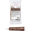 NC Stylo Chocolat + Pâte À Sucre Marron 100g