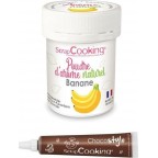 NC Arôme Alimentaire Naturel En Poudre Banane + Stylo Chocolat