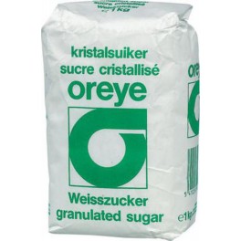 Oreye Sucre Cristalisé 1Kg (carton de 10)