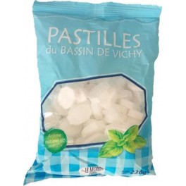 MOINET VICHY SANTE Bonbons pastilles du Bassin de Vichy saveur menthe 230g