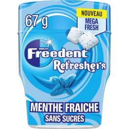 Freedent REFRESHER MENTHE FRAICHE SANS SUCRES 67g