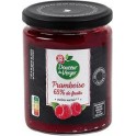 Douceur du Verger Confiture Framboise 65% de fruits 320g