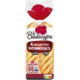 Baguette La Boulangère Viennoise fendue 340g